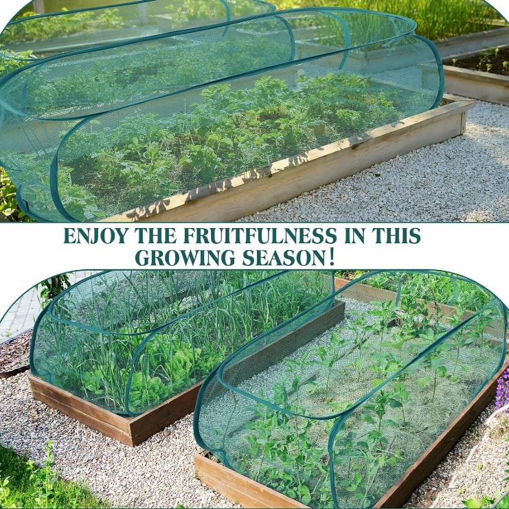 Sunshade mesh cloth plus steel wire. Protect plants in summer to shade plants. Gardening Garden Incubators