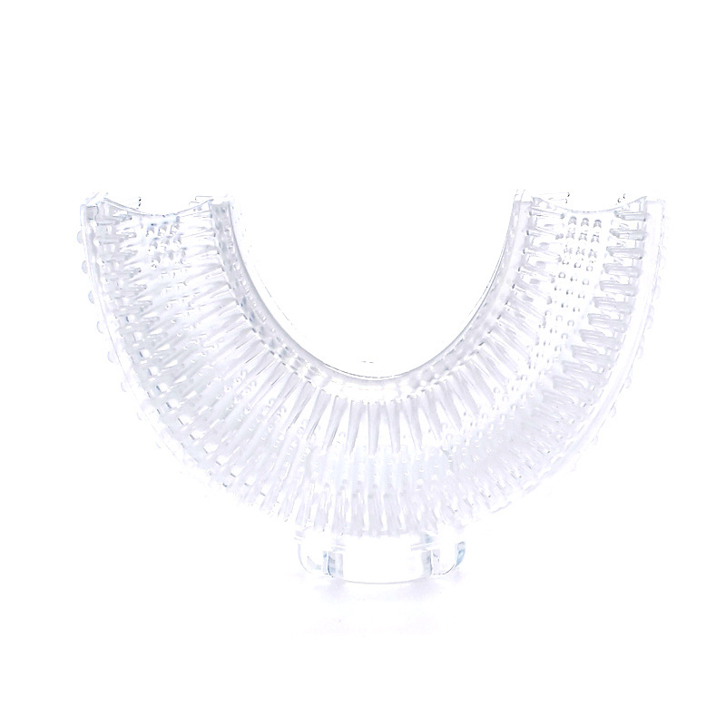 U-shaped silicone toothbrush head electric toothbrush silicone head baby U-shaped silicone toothbrush electric toothbrush silicone brush head