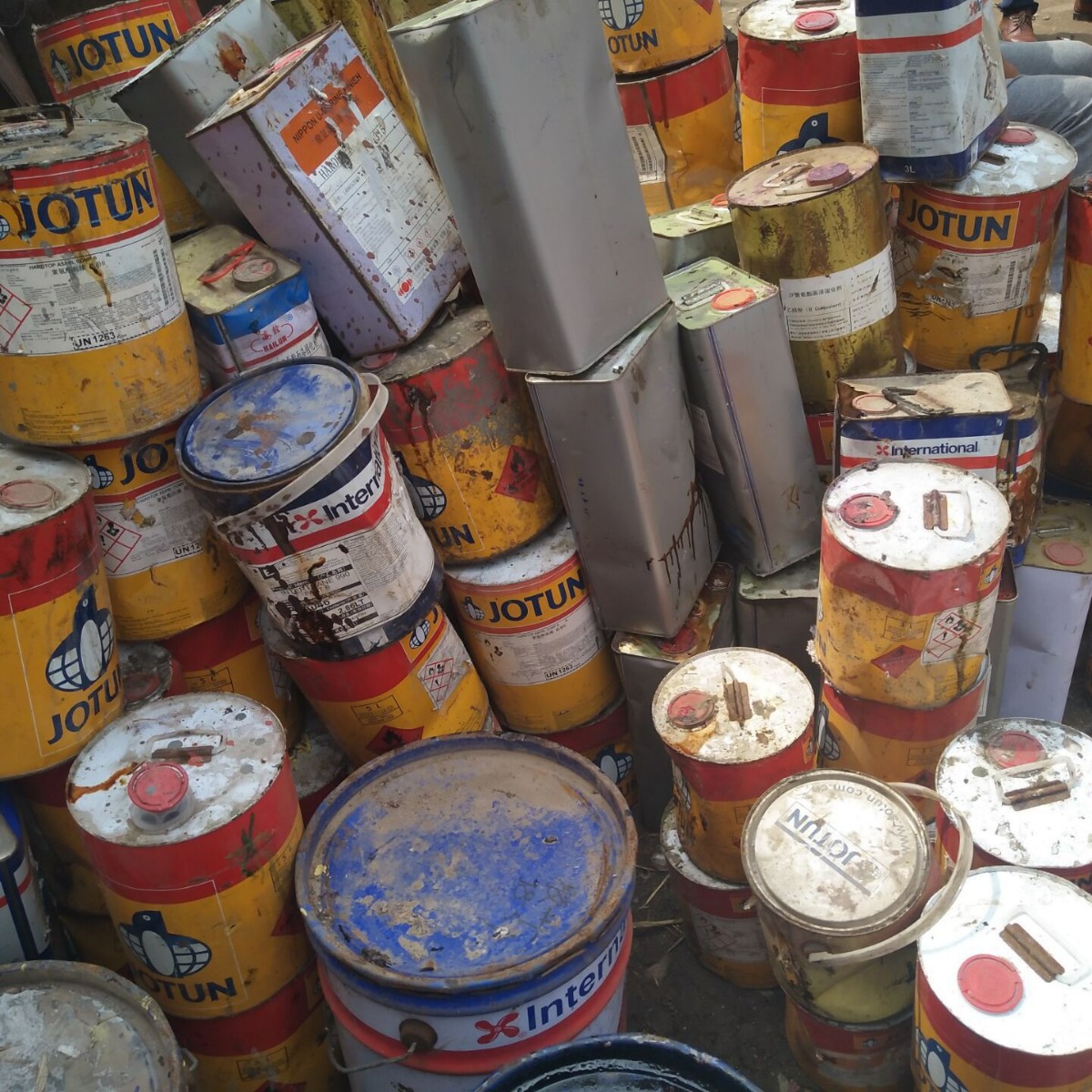 Где переработать краску, переработка краски в Шанхае, переработка эпоксидной краски, переработка полиуретановой краски