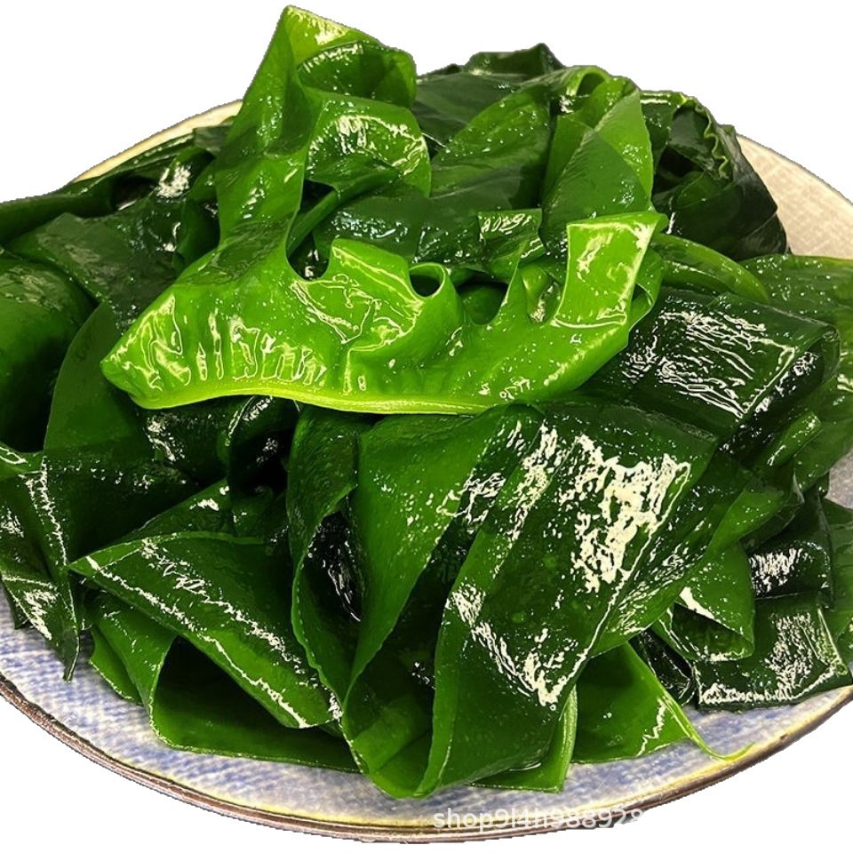 Salted Wakame Rongcheng Thick Wakame Fresh Sea Cabbage Weihai Specialty Manufacturer Direct Supply Wholesale 0.5kg Free Shipping