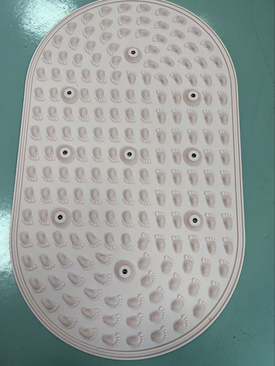 New Liquid Soft Silicone Massage Acupressure Board Toe Foot Massage Mat Home Yoga Foot Foot Massage Mat