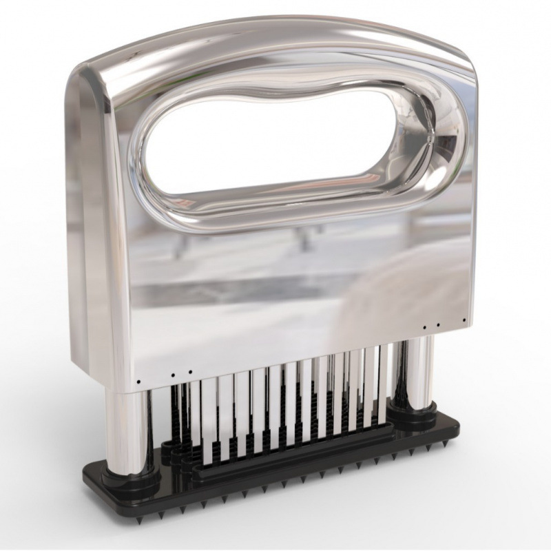 20A48 Stainless Steel Meat Tenderizer Needle for Tenderizing Meat, Steak Needle, Tendon-Breaking Knife, Meat Tenderizer for Punching Holes