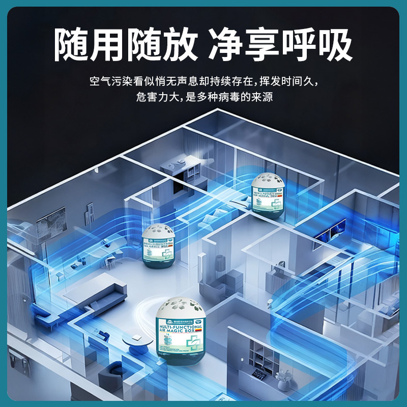 Air Purification Magic Box Indoor Room Purification Adsorbs Dust Air Long-Lasting Freshness Deodorization Dust Removal Magic Box