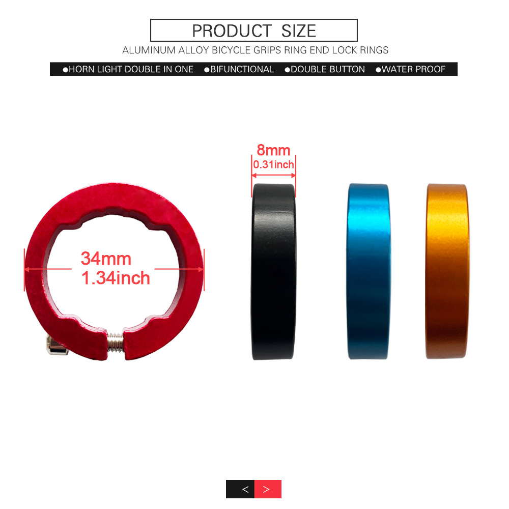 The two ends of the self-locking sleeve are locked and fixed with the retaining ring. The driving handle sleeve with the locking ring is a horizontal decorative aluminum alloy grommet.