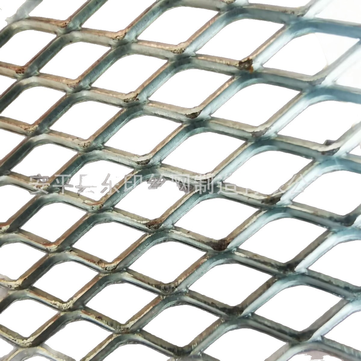 Small Hole Rhombus Wave Aluminum Mesh Air Smoke Purification Stretched Aluminum Mesh Primary Dust Removal Filter Rhombus Mesh