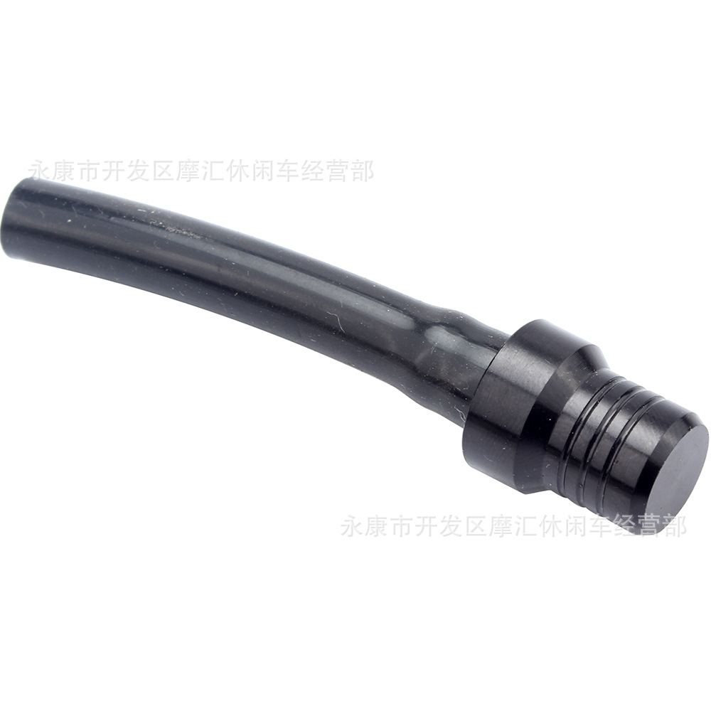 Off-road motorcycle ATV four-wheel ATV fuel tank cap CNC aluminum alloy breathable cap fuel tank cap vent cap black tube
