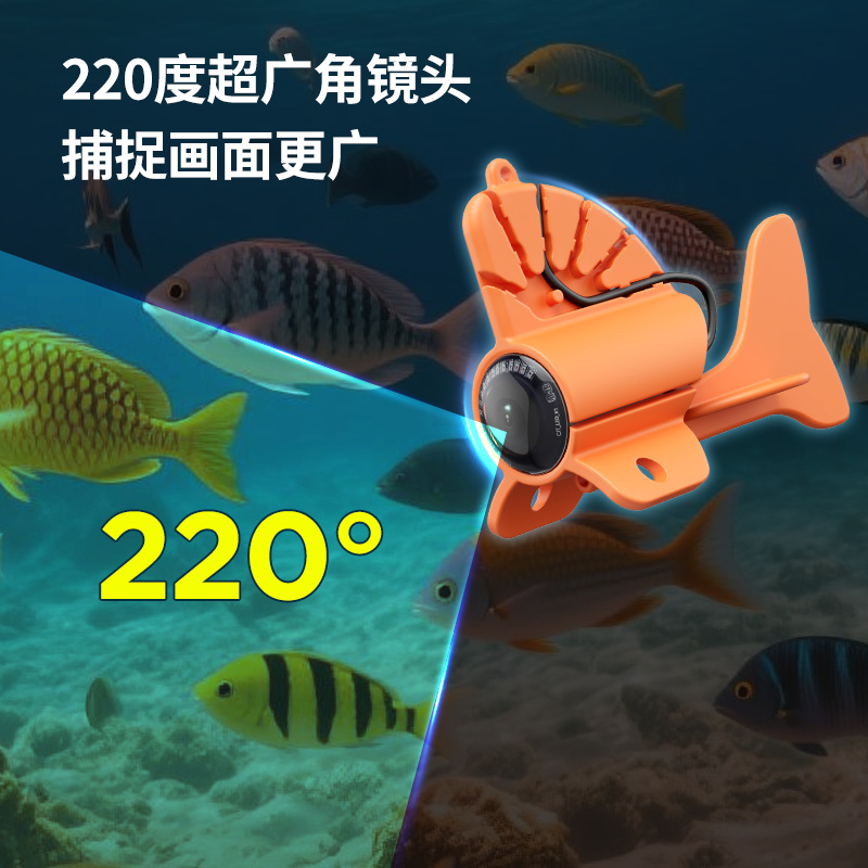 25 New Cross-Border Visual Fish Finders Underwater Hd Cameras 4.3inch Fishing Cameras Day and Night Wholesale