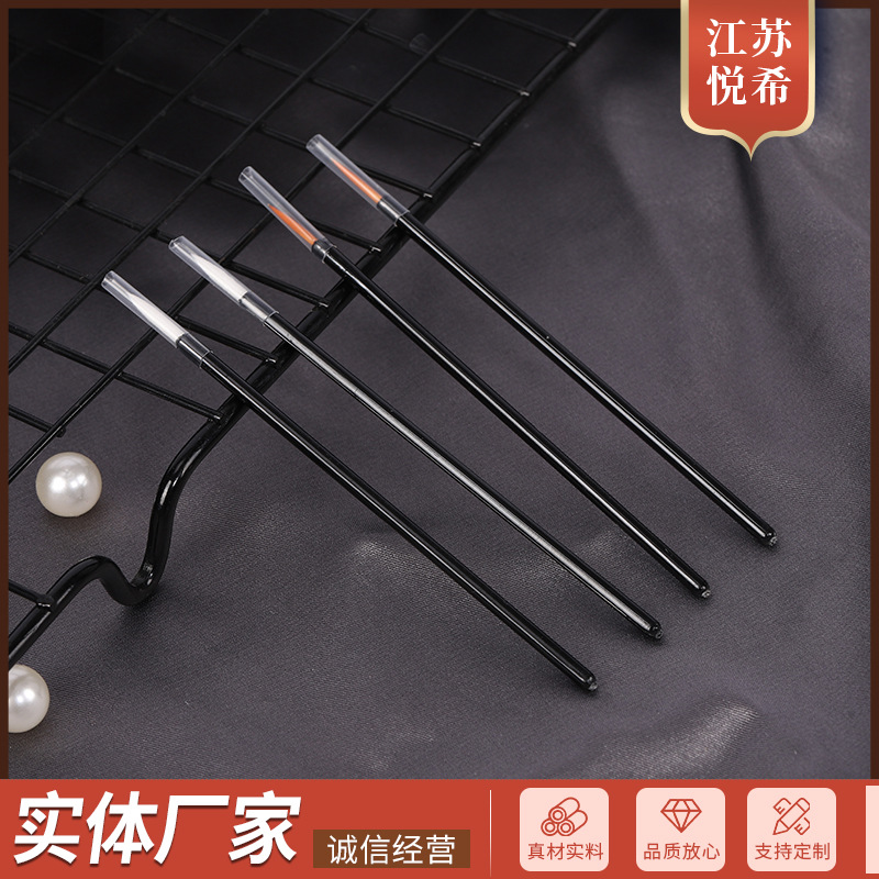 Beginner Eyeliner Pen Nylon Fiber Head Eyeliner Brush Extremely Fine Soft Hair Eyeliner Brush Hood Sleeping Silkworm Pen