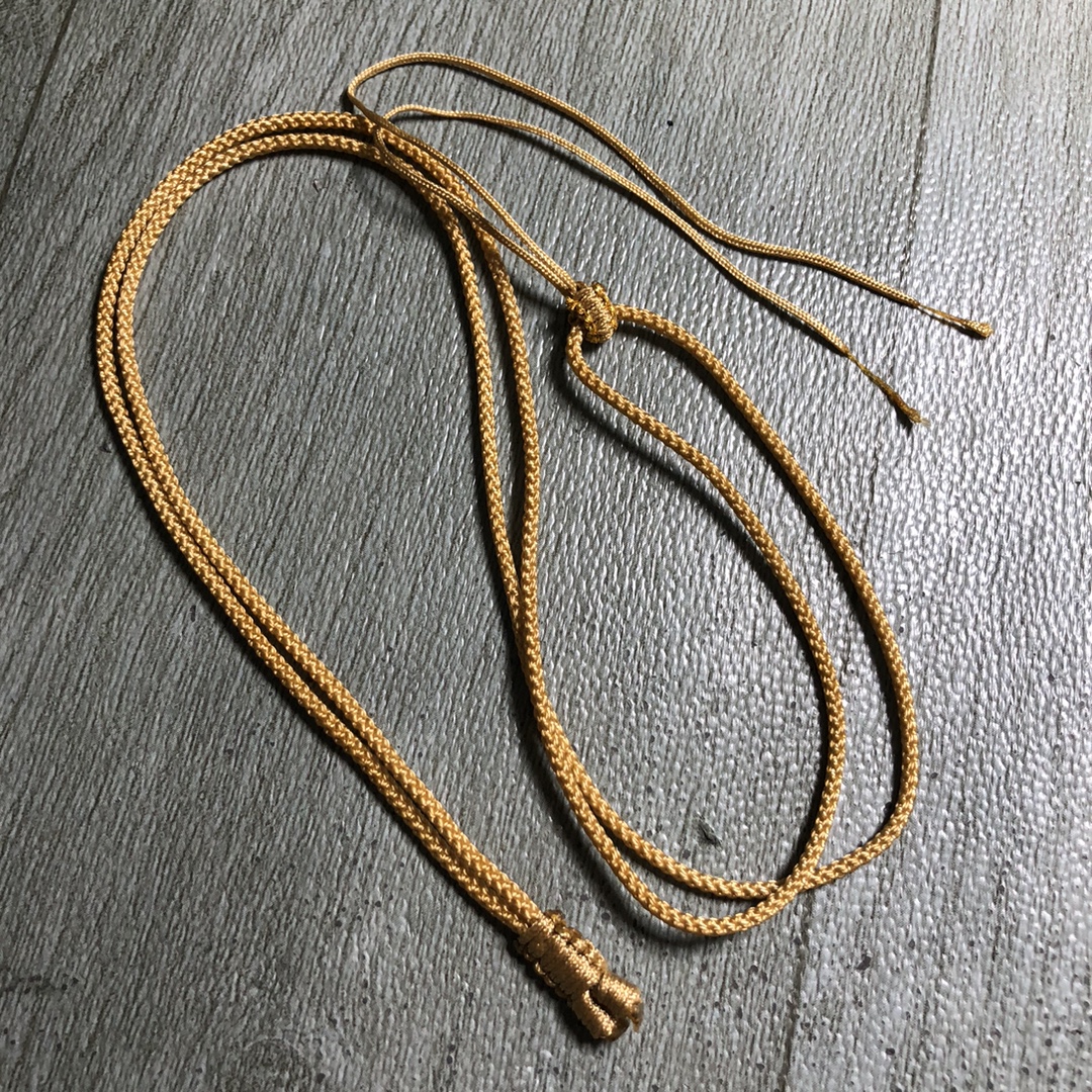 Da Rui jewelry Hetian jade factory direct direct direct pull necklace rope pendant lanyard accessories wholesale