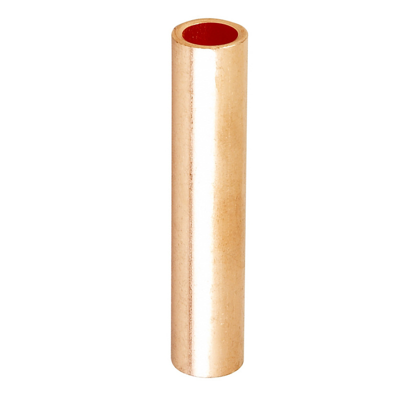 in stock wholesale copper connection pipe GT-G wire and cable connector copper direct pipe butt terminal wire connection pipe