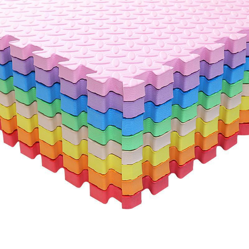 Wholesale children's thickened foam floor mat baby climbing mat stitching living room bedroom large stitching puzzle mat manufacturers