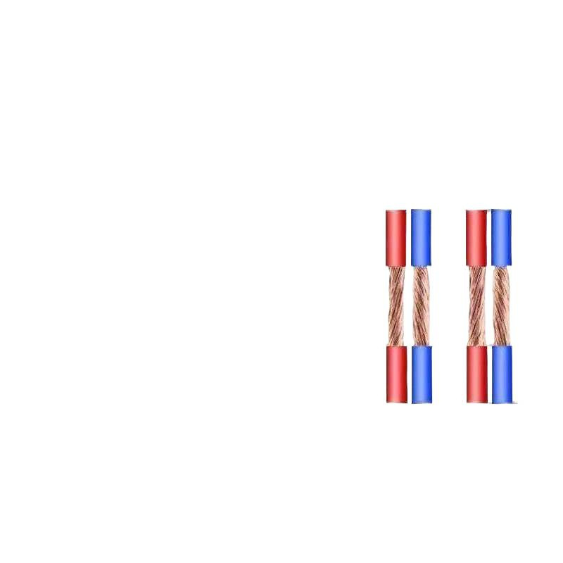 Two-Core Wire 50m White Flexible Wire 1.5/2.5/4 Square Sheathed Wire Electric Vehicle Charging Socket Power Cord