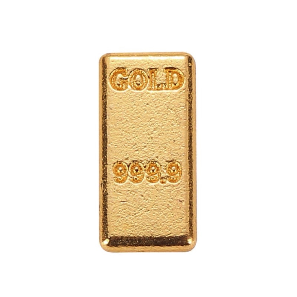 Popular Imitation Solid Small Gold Brick Strips Housewarming Gifts Eight Blessings to Attract Wealth Office Home Decoration Ornaments