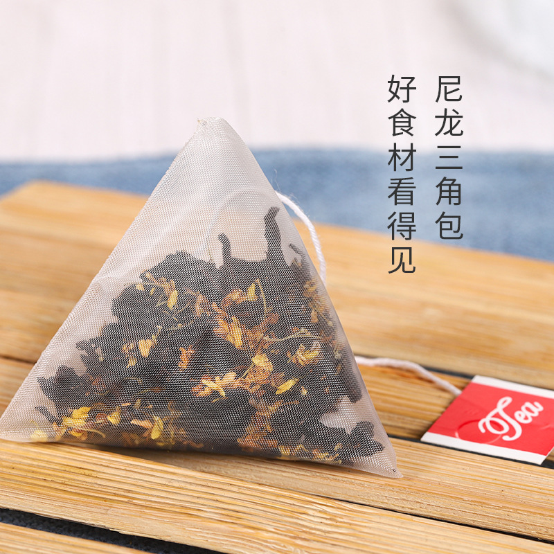 Customized Triangular Tea Bags, Flavored Health Tea Wholesale, Herbal and Fruit Tea, Customized Four-Corner Tea Bags