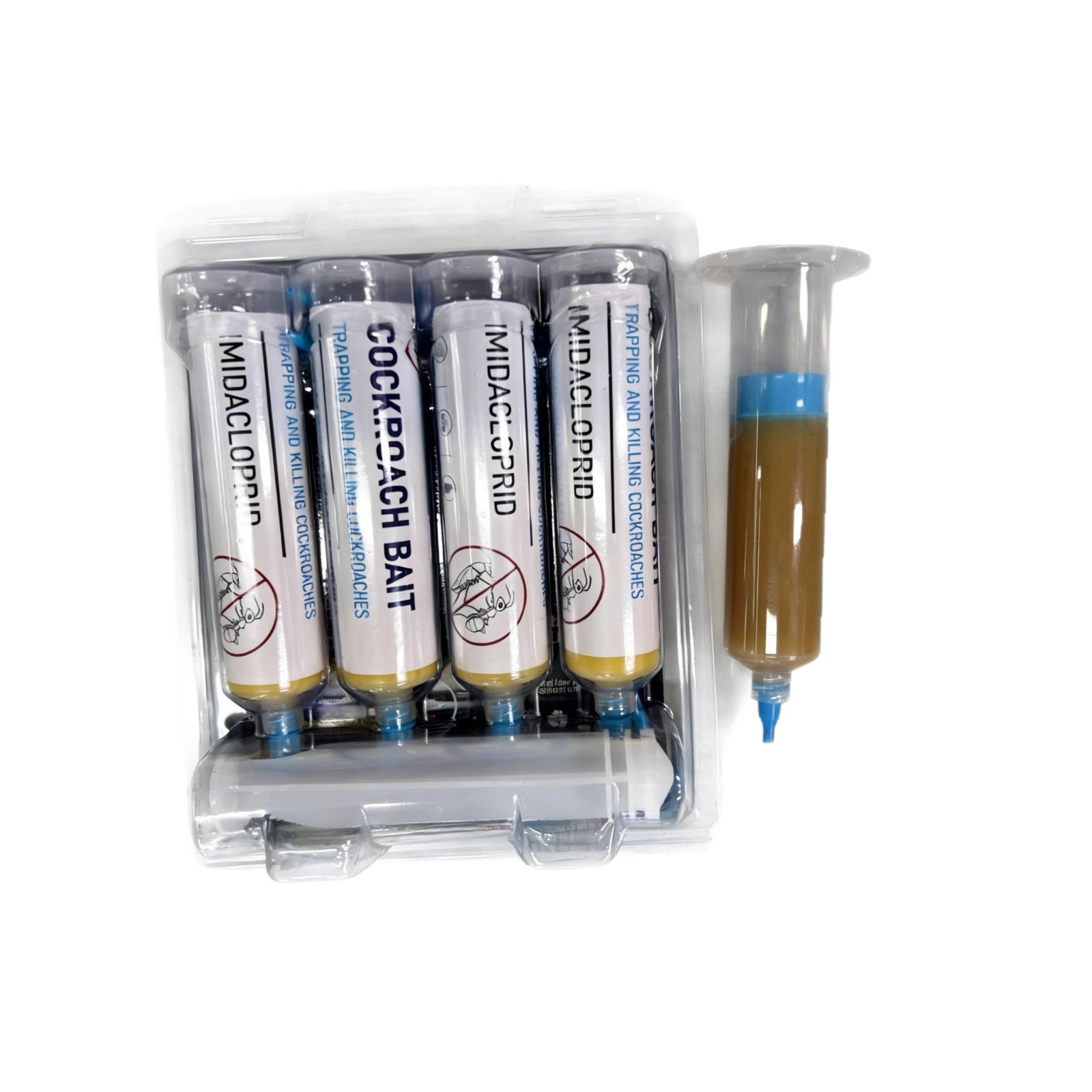 Cockroach Gel Bait 30g Gel Bait Syringe Gel Bait Cross-Border Foreign Trade Cockroach Gel Bait Imidacloprid Bait