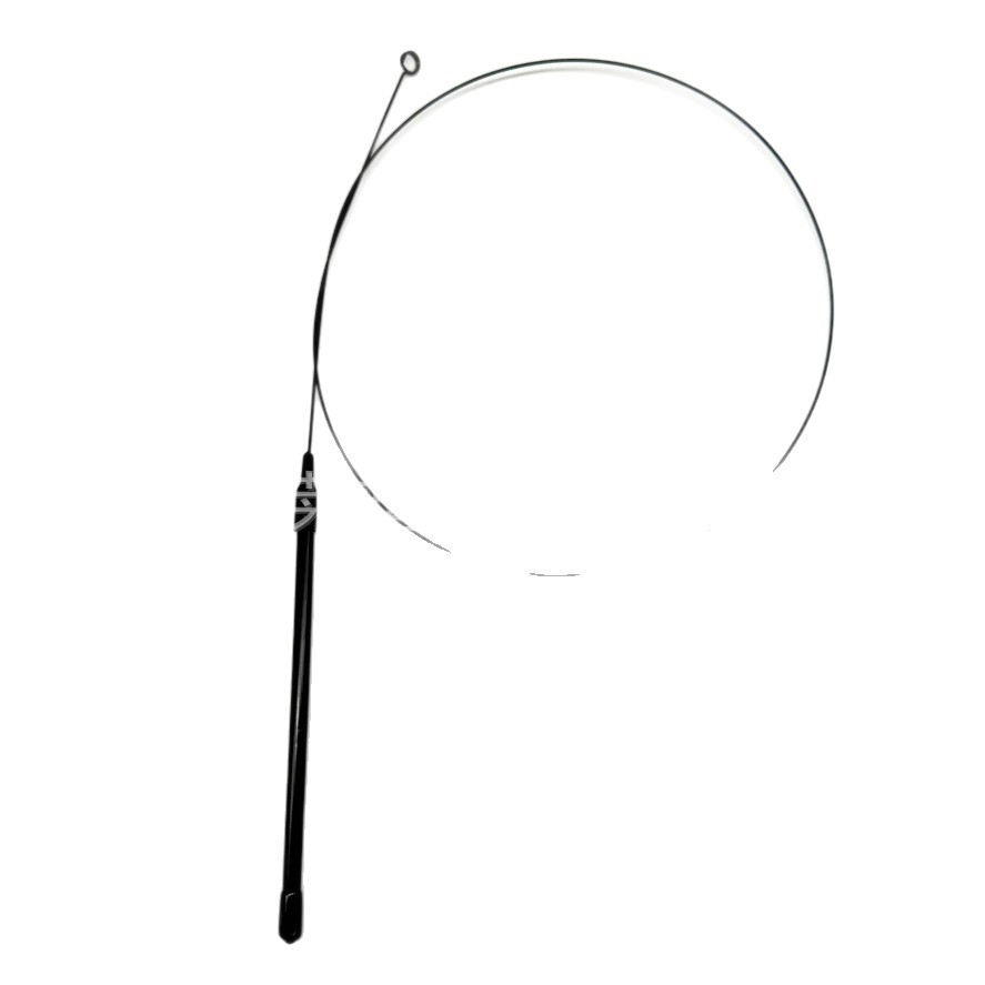 Pet Cat Teasing Stick Toy Accessories Suction Cup Black Steel Wire Extended Black Thickened Handle Tip Cap Free Shipping