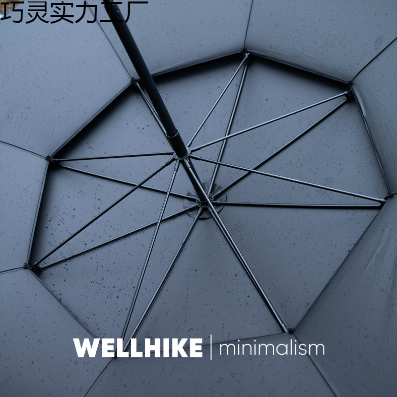 Wellhike Fishing Umbrella Large Fishing Umbrella Universal Crutches Sun Protection and Rain Protection Outdoor Parasol Thickeneded Fishing Umbrella