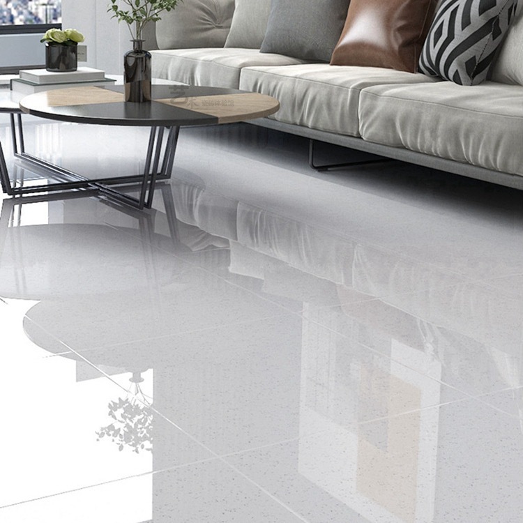 Grey Glossy Matte Terrazzo Tile 800x 800 Living Room Dining Room Anti-slip Antique Tile Shopping Mall Clothing Store