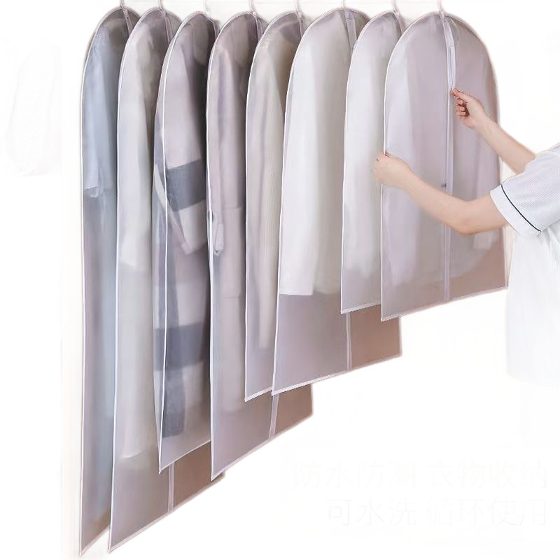 Clothes Dust Cover, Transparent Clothing Cover, Dust Cover, Dust-Proof Hanging Clothes Bag, Dust Bag, Dust-Proof Cover, Clothes Cover Storage