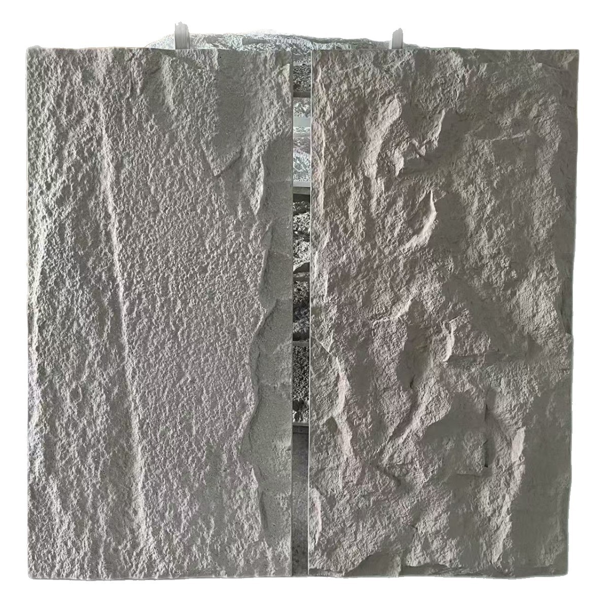 Trendy Pu Stone Veneer Background Wall Mushroom Stone Imitation Cultural Stone Exterior Wall Tiles Lightweight Stone Slab Realistic Stone Large Slab Ultra-Thin