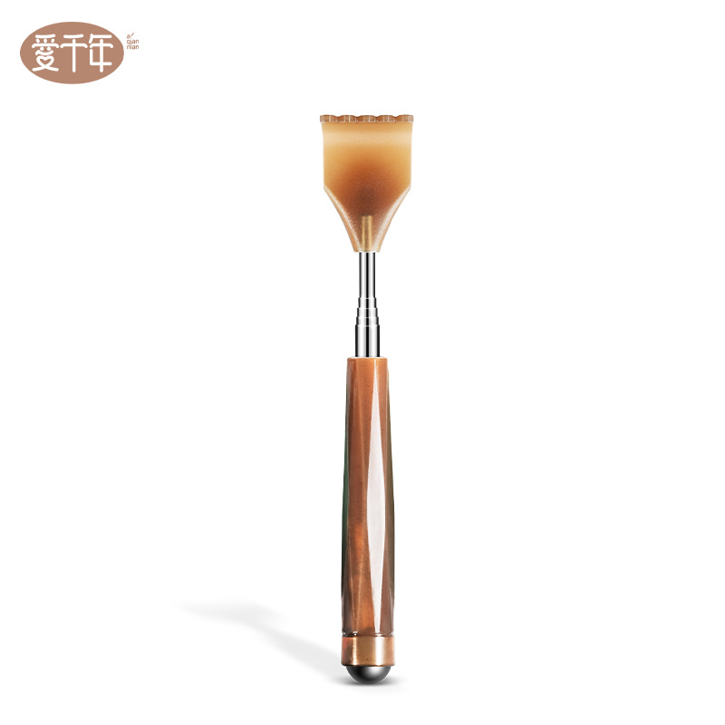 Adjustable Back Scratcher Tool for Itch Relief, Stainless Steel Back Scratcher for Self-Use