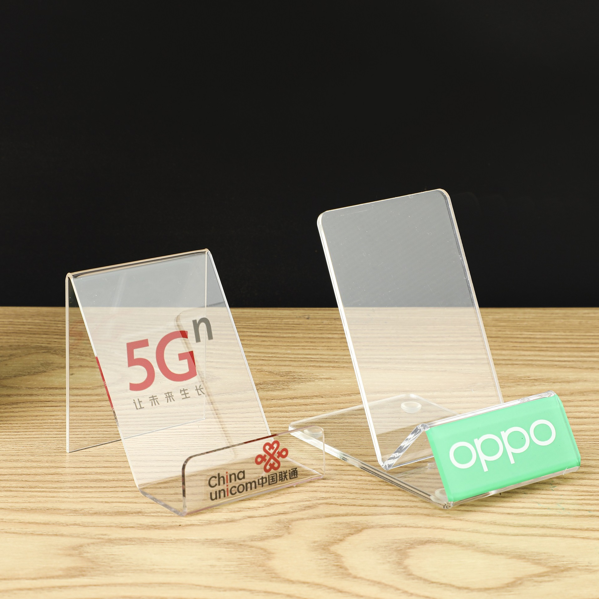 Manufacturers Custom Acrylic Mobile Phone Holder Display Stand Mobile Phone Holder Desktop Mobile Lazy Bracket Base