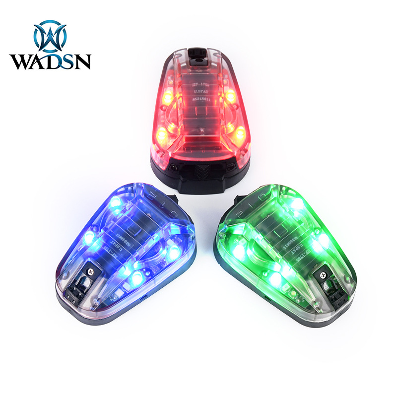 WADSN 3 Generation Hell Star Ladybug Signal Lamp Outdoor Strobe IR Survival Lamp Helmet Lamp