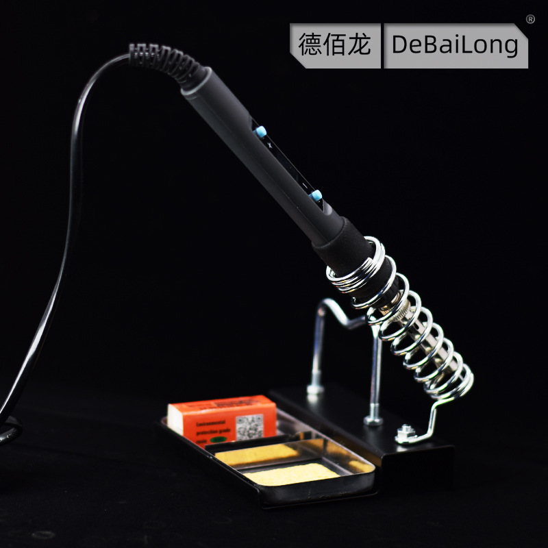 All-metal soldering iron rack multi-functional three-in-one 936 soldering station luo iron placement rack solder wire fixing bracket