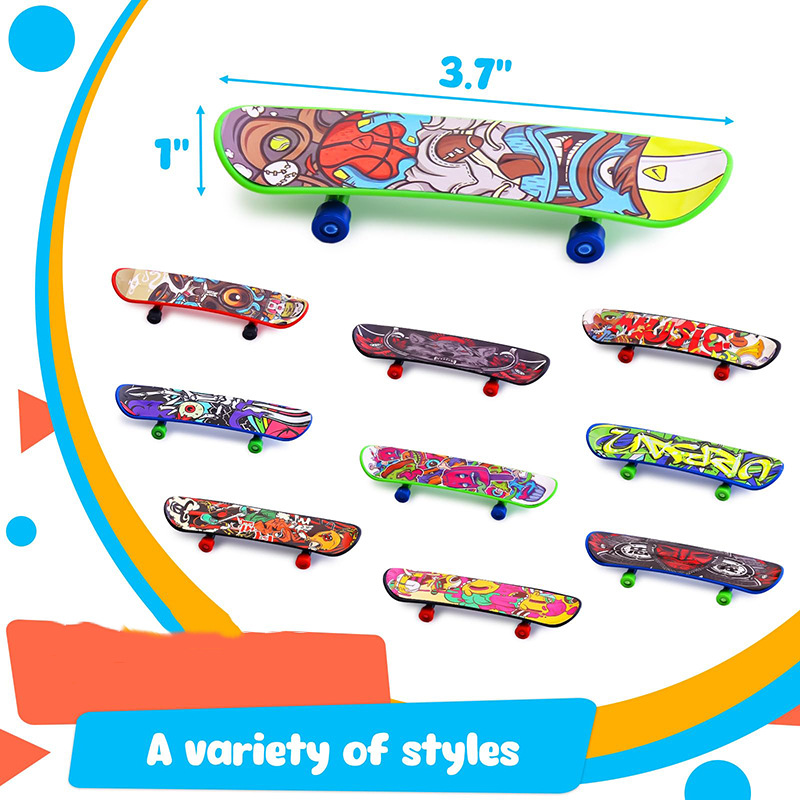 Finger Skateboard Kids Girls Boys Birthday Party Favors Easter Classroom Prizes Toys Party Decoration