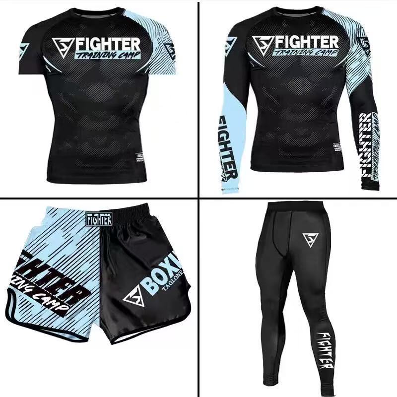 Venom Cross-Border Fighting Boxing Training Clothing Muay Thai Fighting Fitness Clothing Shorts Men and Women Sanda Quick-Drying