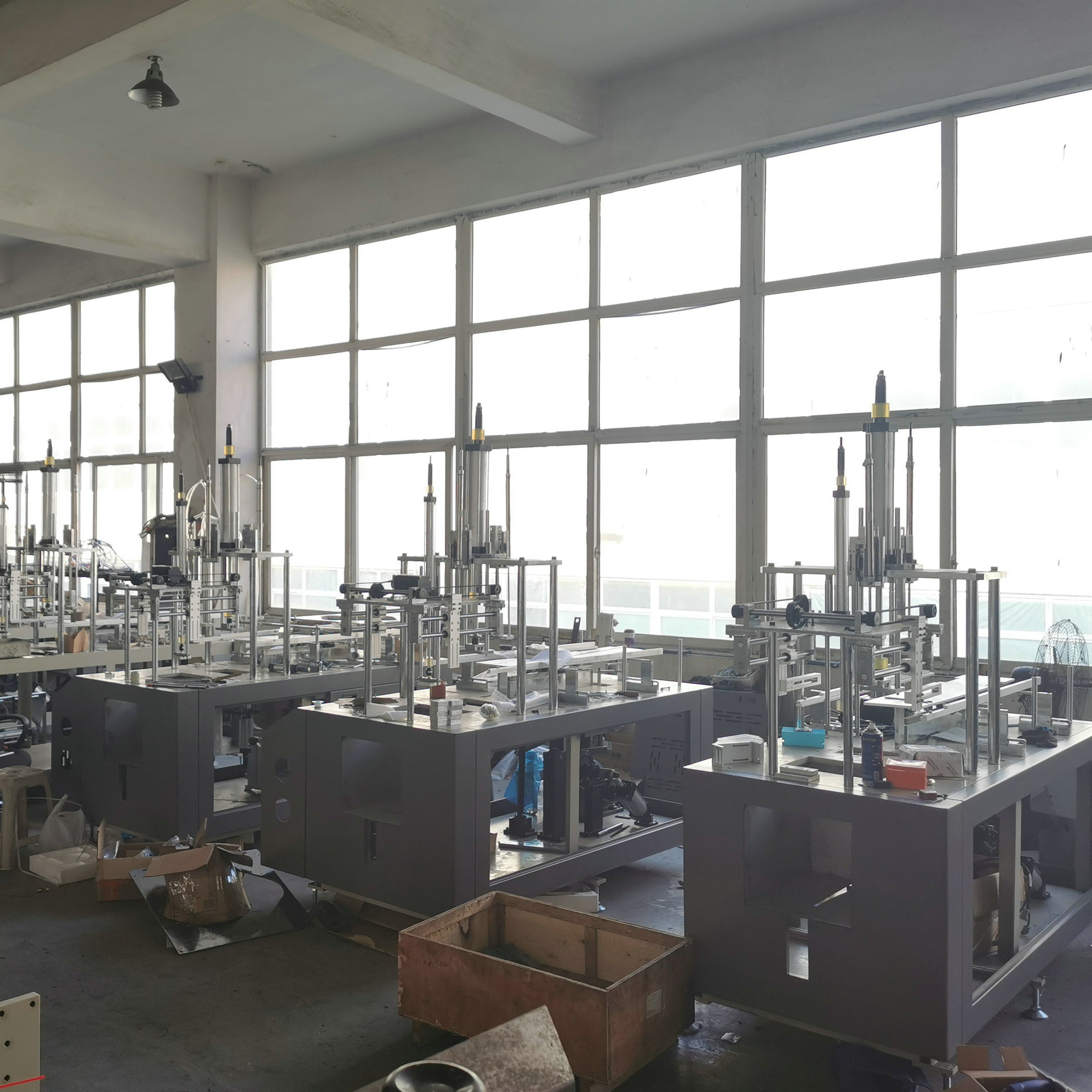 Automatic High Speed Hamburg Paper Box Forming Machine Disposable French Fries Fried Chicken Stereo Corrugated Box Molding Machine