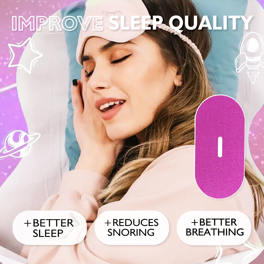 Koec Sleep Breathing Patch Relieves Breathing, Prevents Snoring, Stops Snoring, Closed Mouth and Nose Patch 30 Pieces, Cross-Border Hot Model Wholesale
