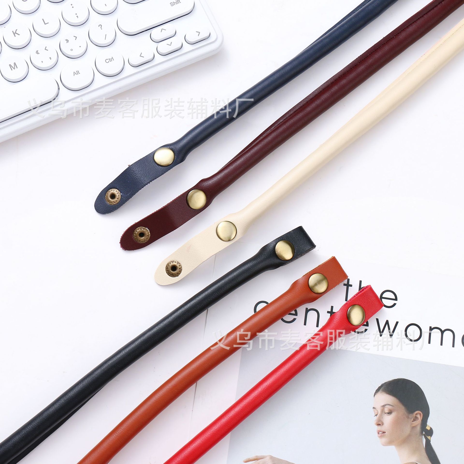 40Cmpu Snap Round Hand Strap Women's Bag Hand Strap 23g