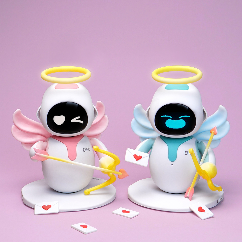 Eilik officer authorized in stock robot electronic toy intelligent desktop Pet emotion robot