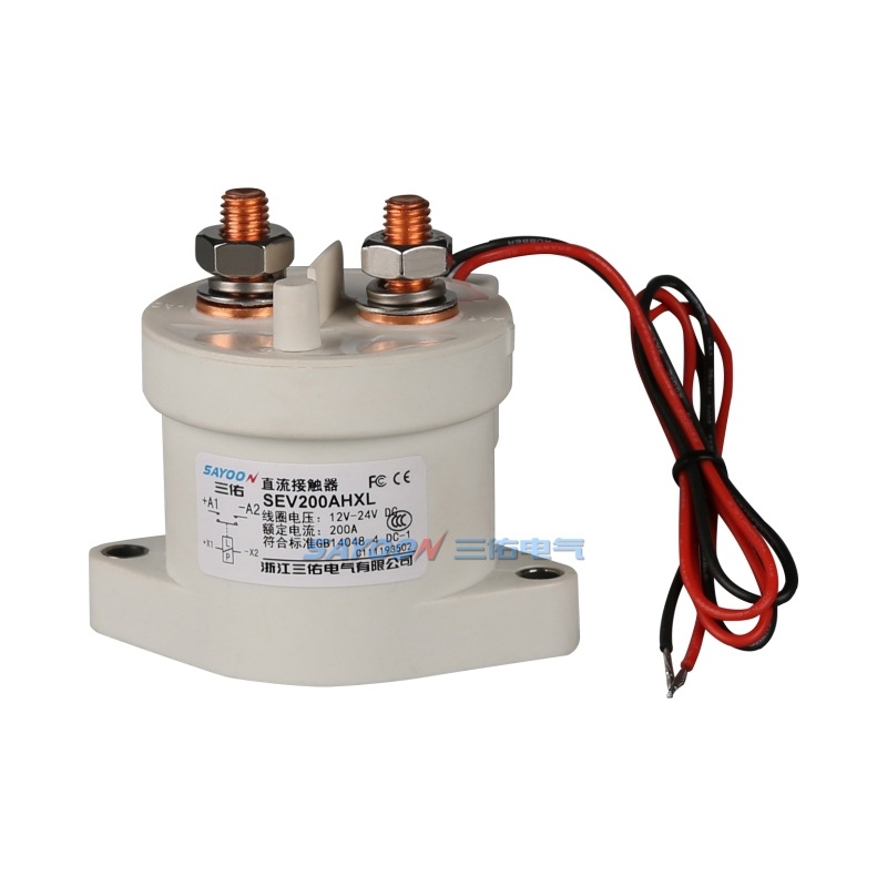 Electric Vehicle Charging Pile Special High Voltage Dc Contactor SEV200, TEktronix/te Ev200AAANA