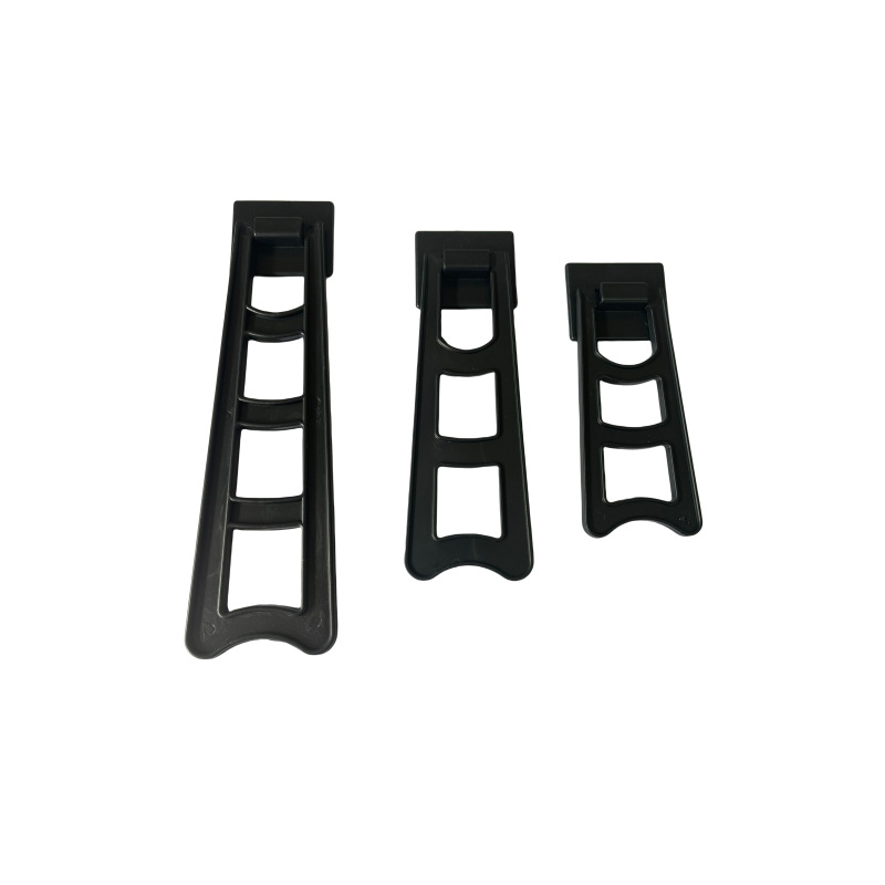 Self-adhesive plastic photo frame bracket photo frame back plate swing table trapezoidal bracket black 10-16 inch support frame