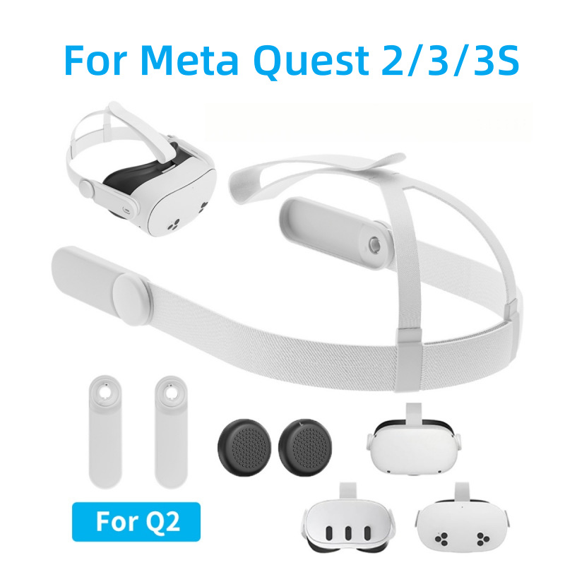 Suitable for Meta Quest2/3/3S Universal Headband, Adjustable Replacement Headband, Ergonomic and Comfortable to Wear
