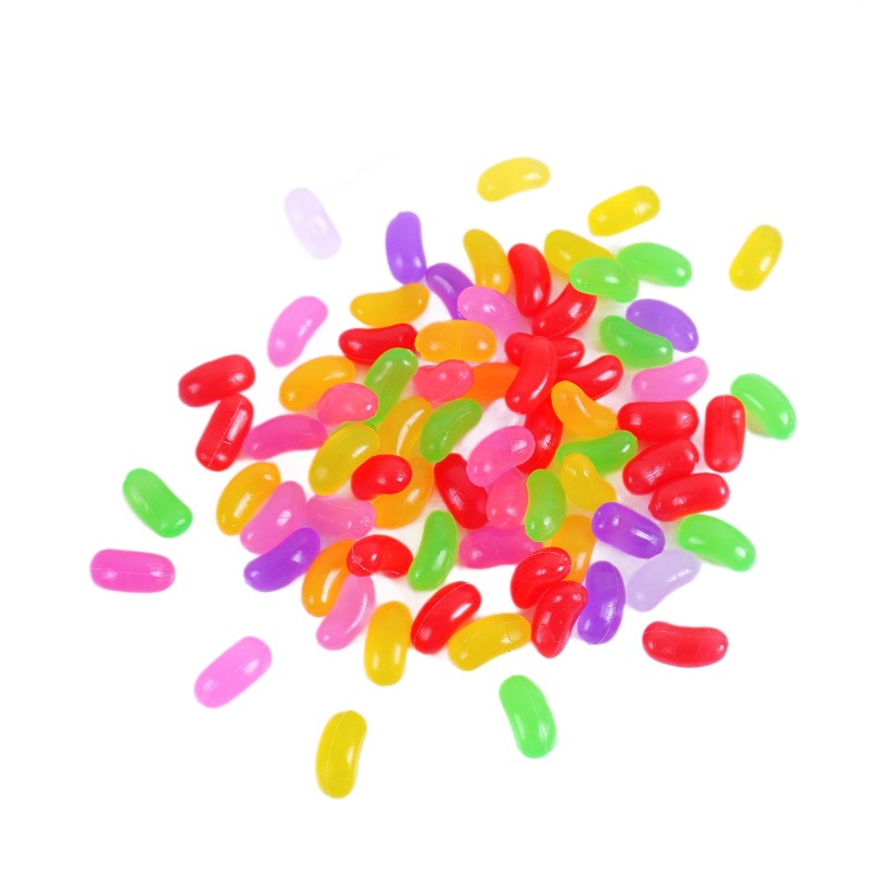 Simulated Gummy Candy Rainbow Candy Model Pvc Food Toy Dessert House Candy Bean Decoration Ornaments Simulated Food Accessories