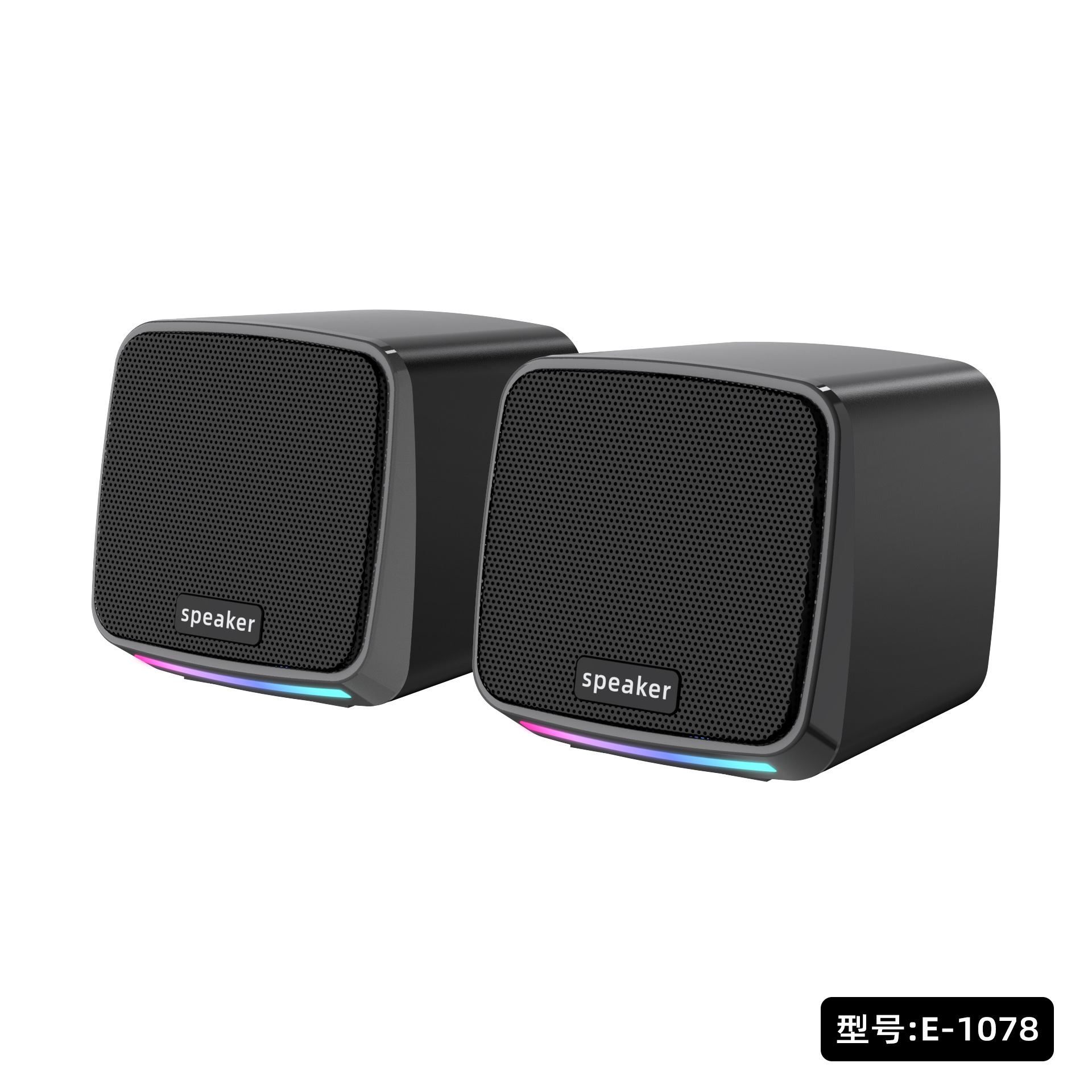 E-1078 notebook small audio desktop computer usb mini speaker multimedia mobile phone subwoofer home