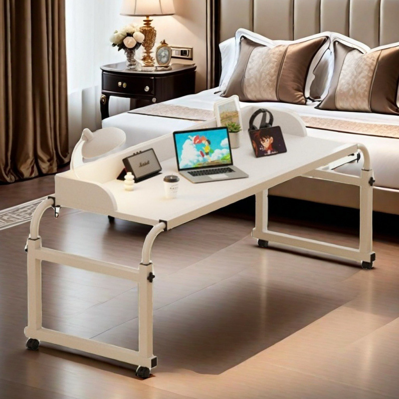 Wholesale Cross-Bed Table, Bedside Table, Mobile Desk, Small Table on Bed, Bedroom Lift Computer Table, Lazy Desk