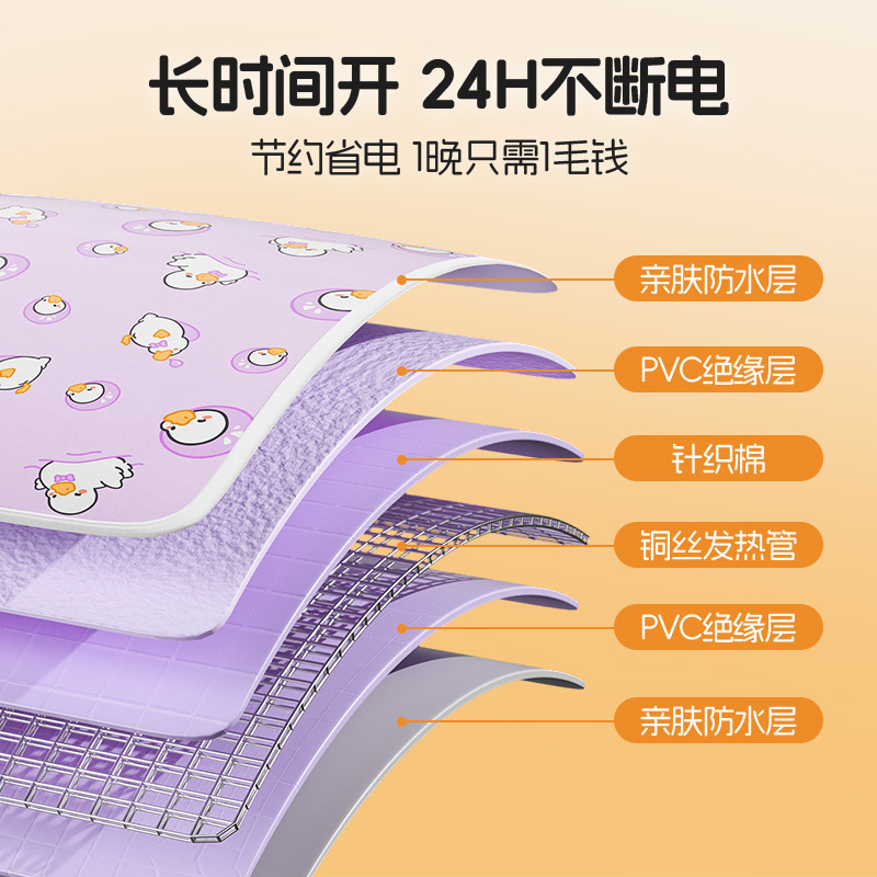 Pet electric blanket dog constant temperature anti-leakage anti-bite heater cat heating pad pet pad supplies wholesale