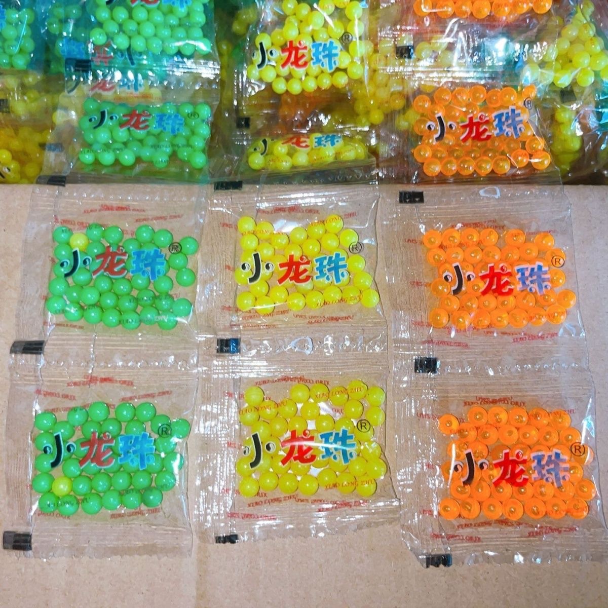 Children's toy gun accessories plastic small dragon ball 6mm solid ball beads 2 yuan department store wholesale stall bomb