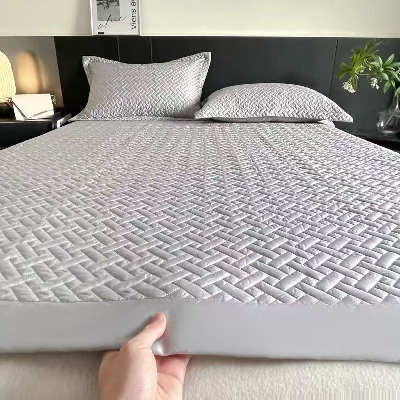 Customized Home Textile Quilted Fabric Wide-Width Cooling Mattress Summer Quilt Custom-Made Quilted Cotton Fabric Embroidered Fabric