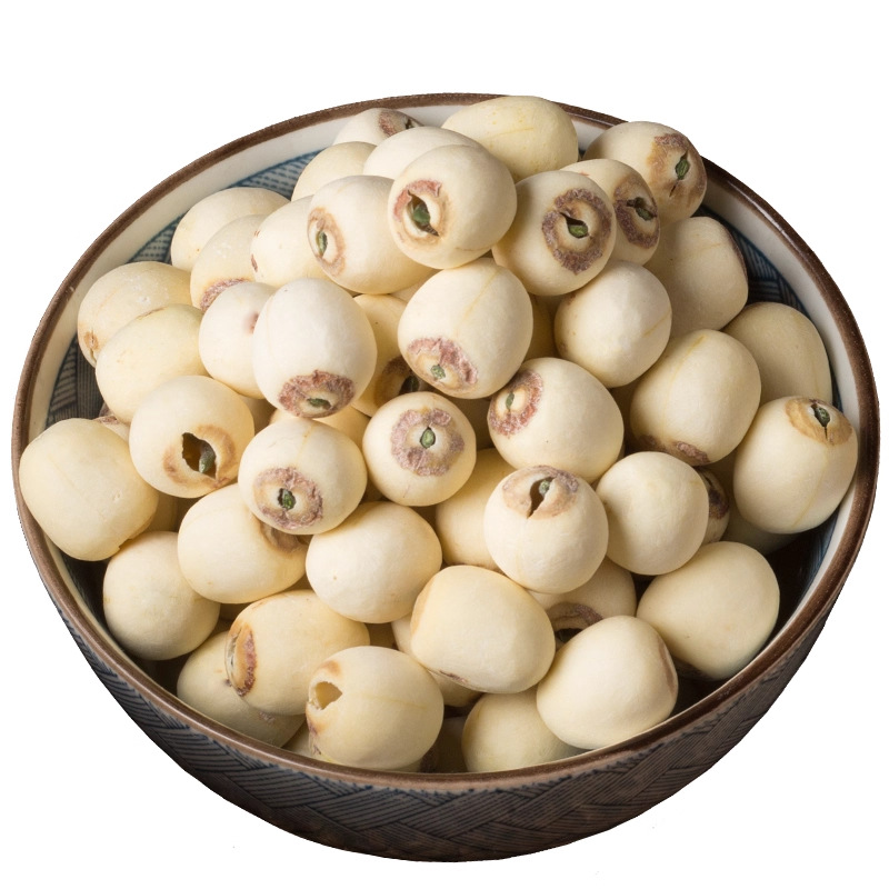 New Arrival Lotus Seeds with Core, Peeled White Lotus Seeds, Dried Goods 500g, Fresh Hunan Lotus Seeds, Large Authentic Lotus Seeds, Sulfur-Free Edible