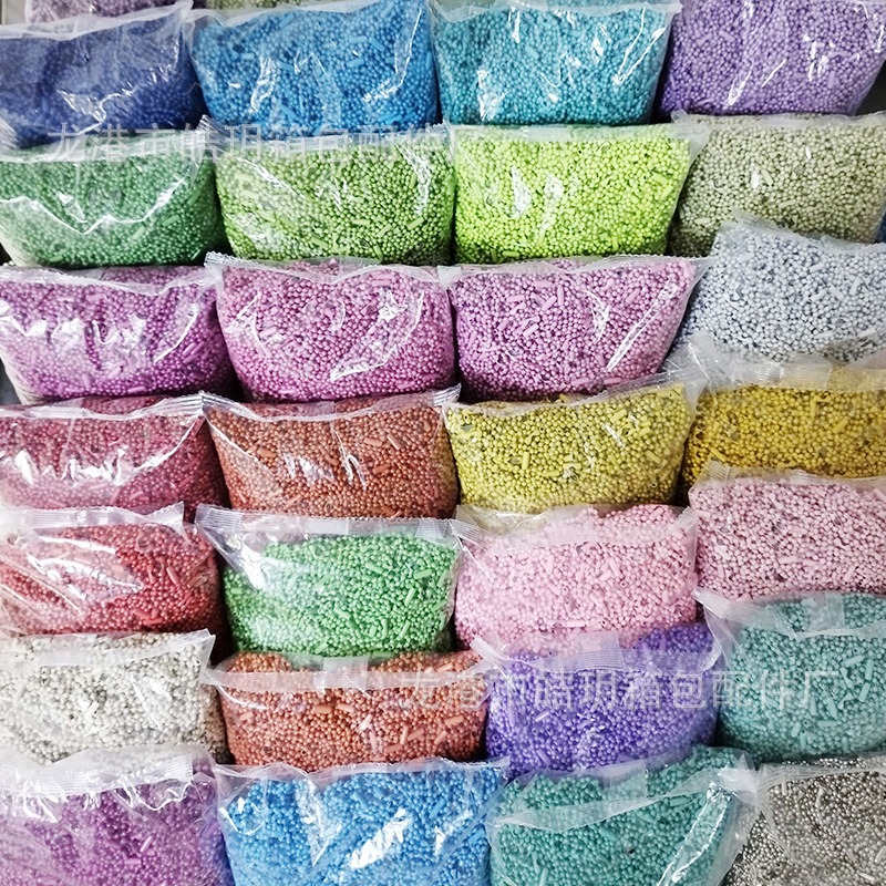 Color bead chain 10cm 12cm bead chain diy jewelry accessories tag chain paint goo card hanging chain pendant