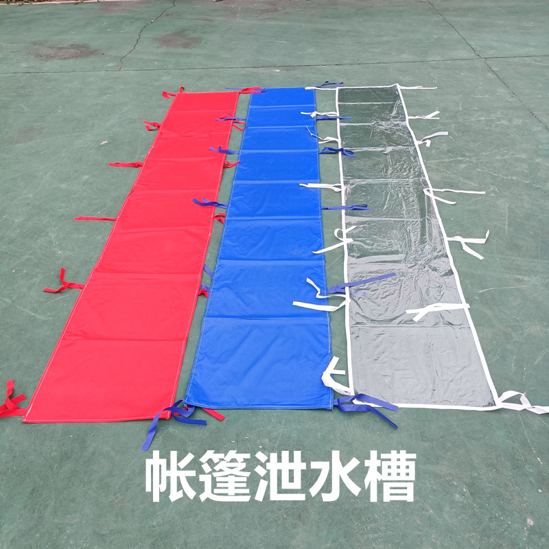 Water Drainage Channel Advertising Folding Tent Waterproof Four-Legged Umbrella Tent Rainproof Cloth Drainage Channel
