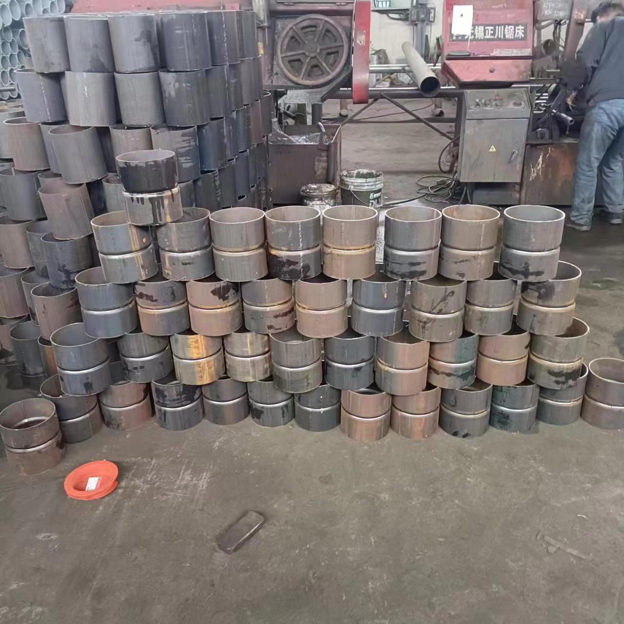 Galvanized steel pipe embedded non-welded joint galvanized pipe direct butt joint threading pipe direct sleeve spot