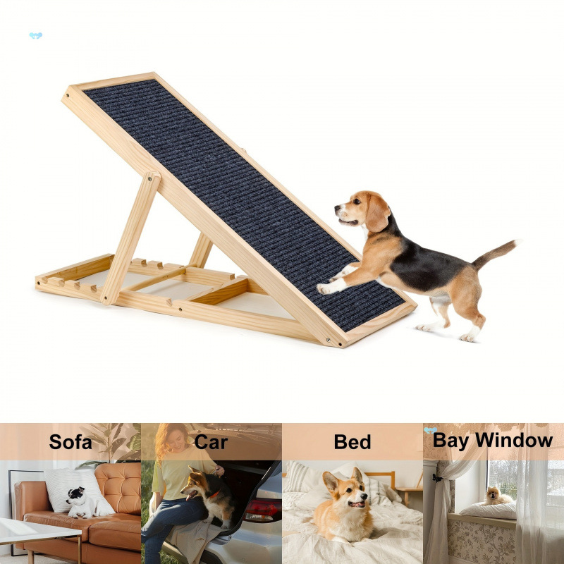 K 339 Adjustable Dog and Cat Ramp Upgraded Folding