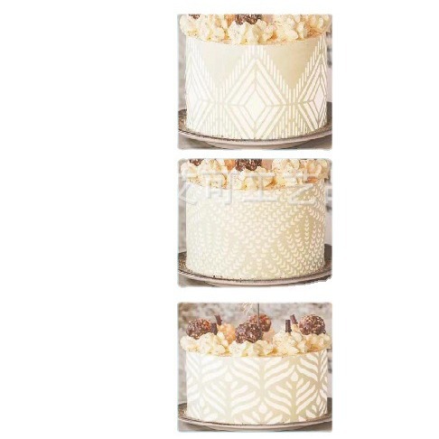 205*250mm Fish Scale Decoration Makeup Printing Mold Handbook DIY Masking Cut Out Painting Template Spray Mold