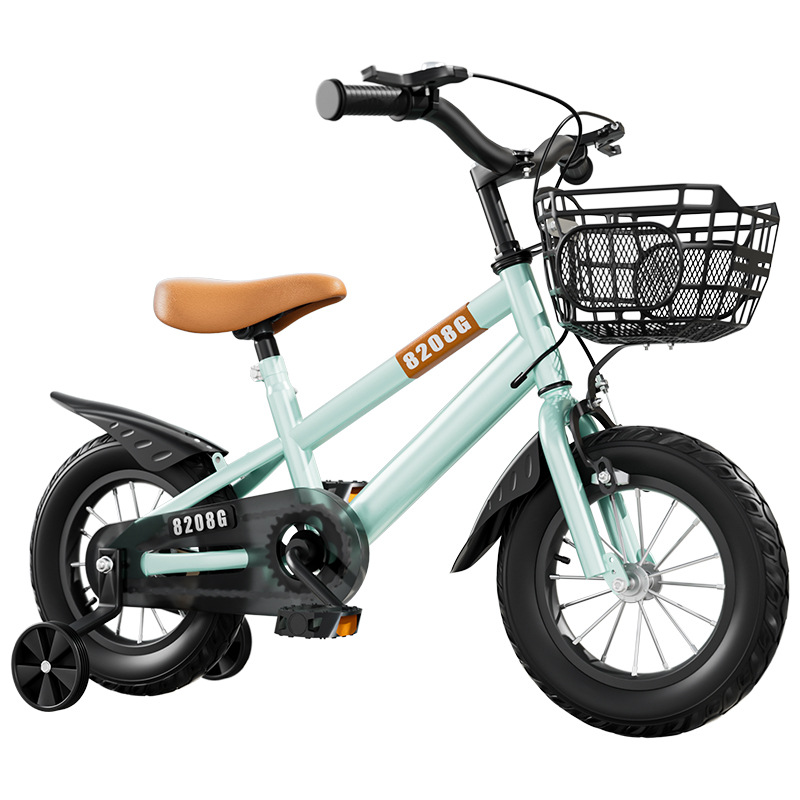 Children's Bicycles 2-12 Years Old Bicycles 12-14- 16-18inch Student Kidsren's Bicycles with Auxiliary Wheels